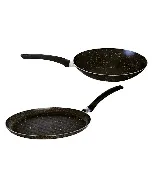 Lot de poêle 26cm + poêle grille ronde