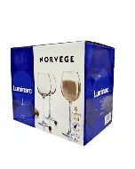 Coffret de 6 verres à pied 19cl