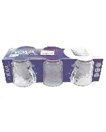 Lot de 6 mugs Nova pyramids de 25cl