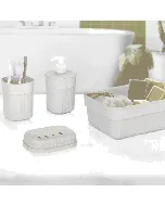 Set de bain 4 pièces crochet