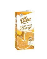 Boisson au jus nectar d'orange