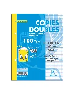 Double feuille 100 pages