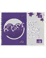 Cahier wiro couverture plastique 21x29.7cm 70g Fantaisie