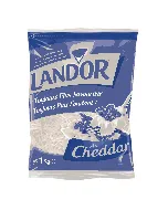 sachet de 1kg de fromage râpé LAND'OR au cheddar