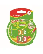 Ensemble de 3 taille crayons simples forme de poisson