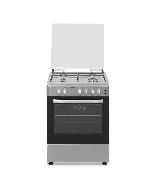 Cuisinière à gaz Brandt 4 feux inox
